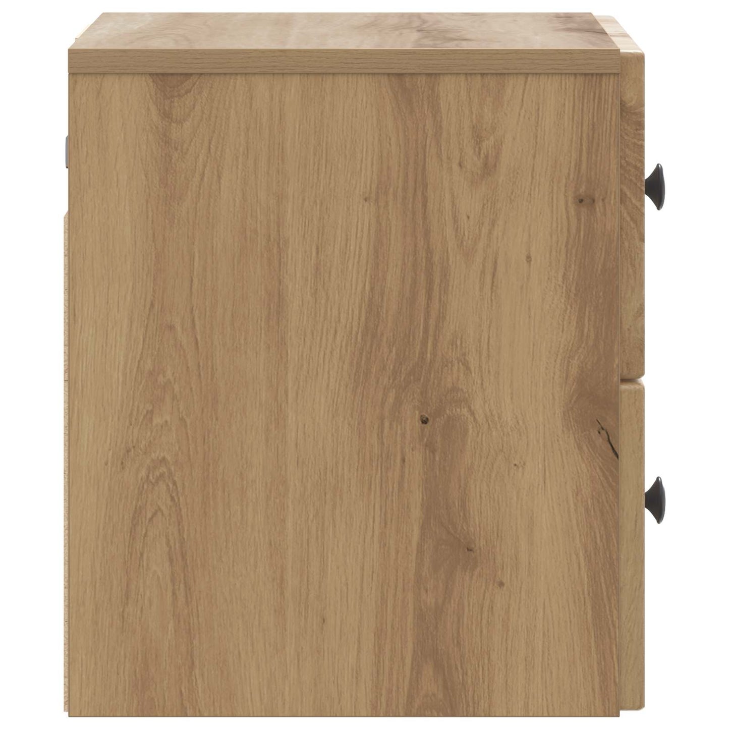 Wandmontierter Nachttisch 2 stk. Artisan-Eiche