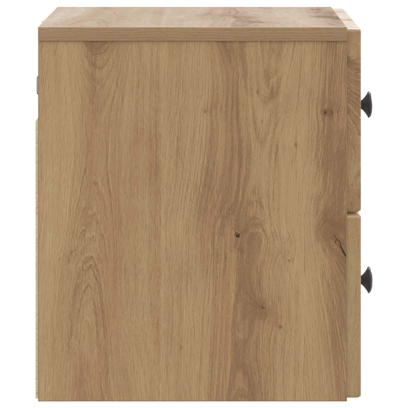 Wandmontierter Nachttisch 2 stk. Artisan-Eiche