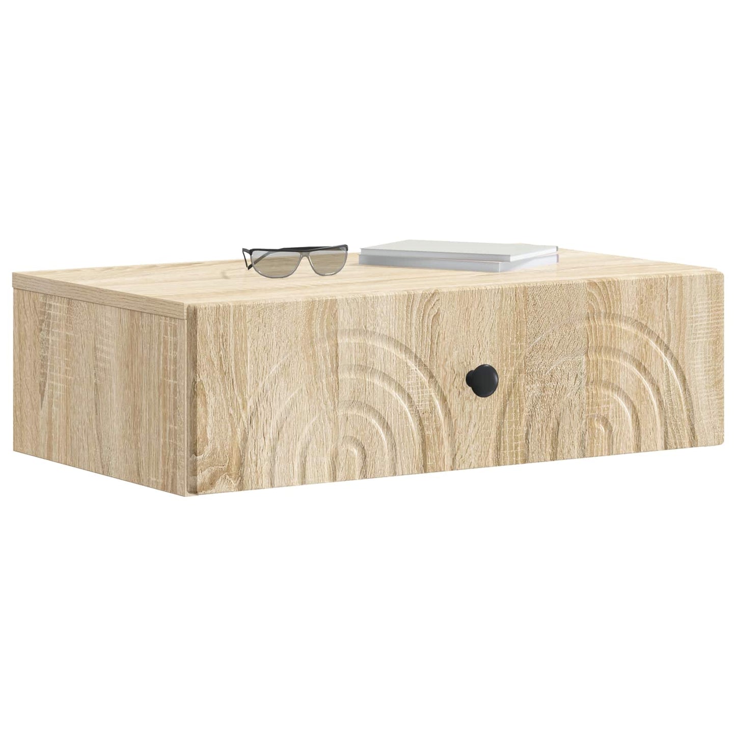 Wandmontierter Beistelltisch 59 x 34,5 x 17 cm Holzwerkstoff