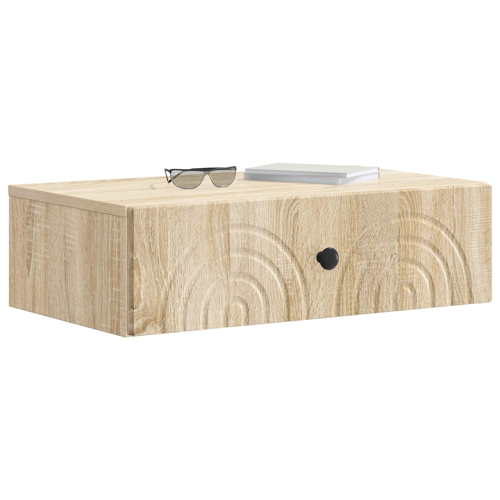 Wandmontierter Beistelltisch 59 x 34,5 x 17 cm Holzwerkstoff