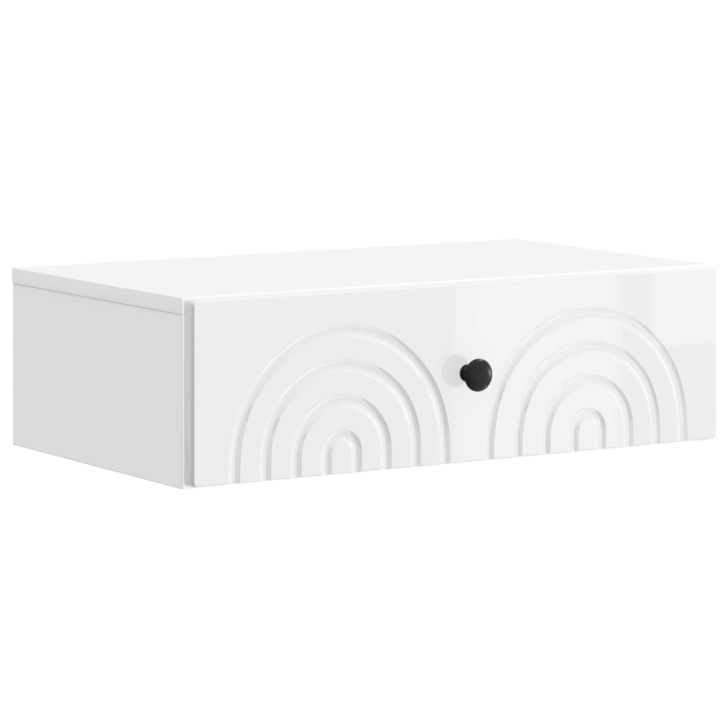 Wandmontierter Beistelltisch 59 x 34,5 x 17 cm Holzwerkstoff