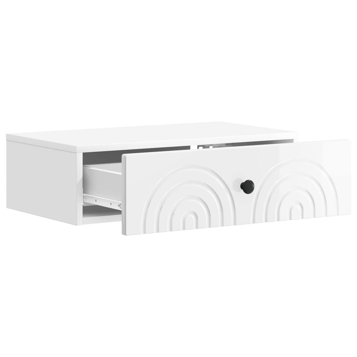 Wandmontierter Beistelltisch 59 x 34,5 x 17 cm Holzwerkstoff