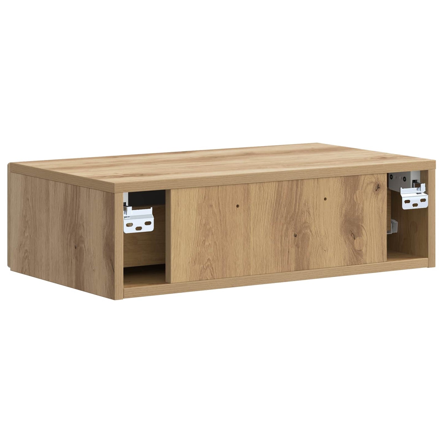 Wandmontierter Beistelltisch 59 x 34,5 x 17 cm Holzwerkstoff