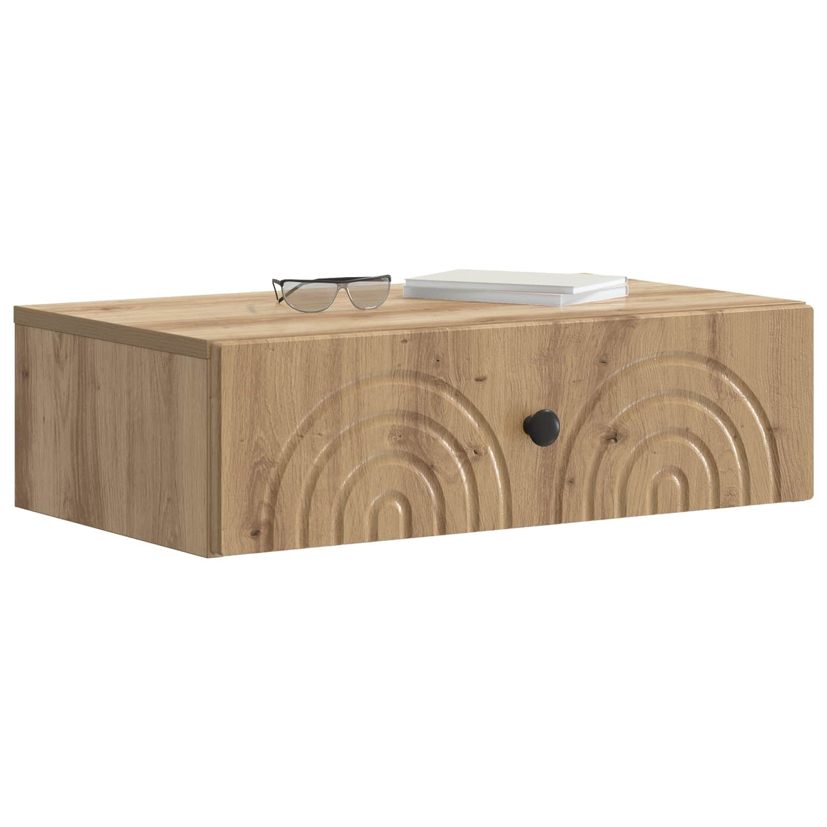 Wandmontierter Beistelltisch 59 x 34,5 x 17 cm Holzwerkstoff