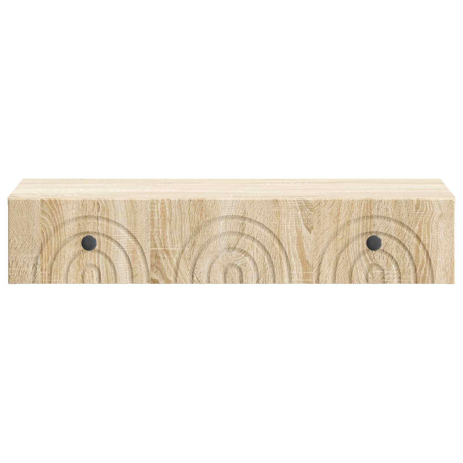 Wandmontierter Beistelltisch 87,5 x 34,5 x 17 cm Holzwerkstoff