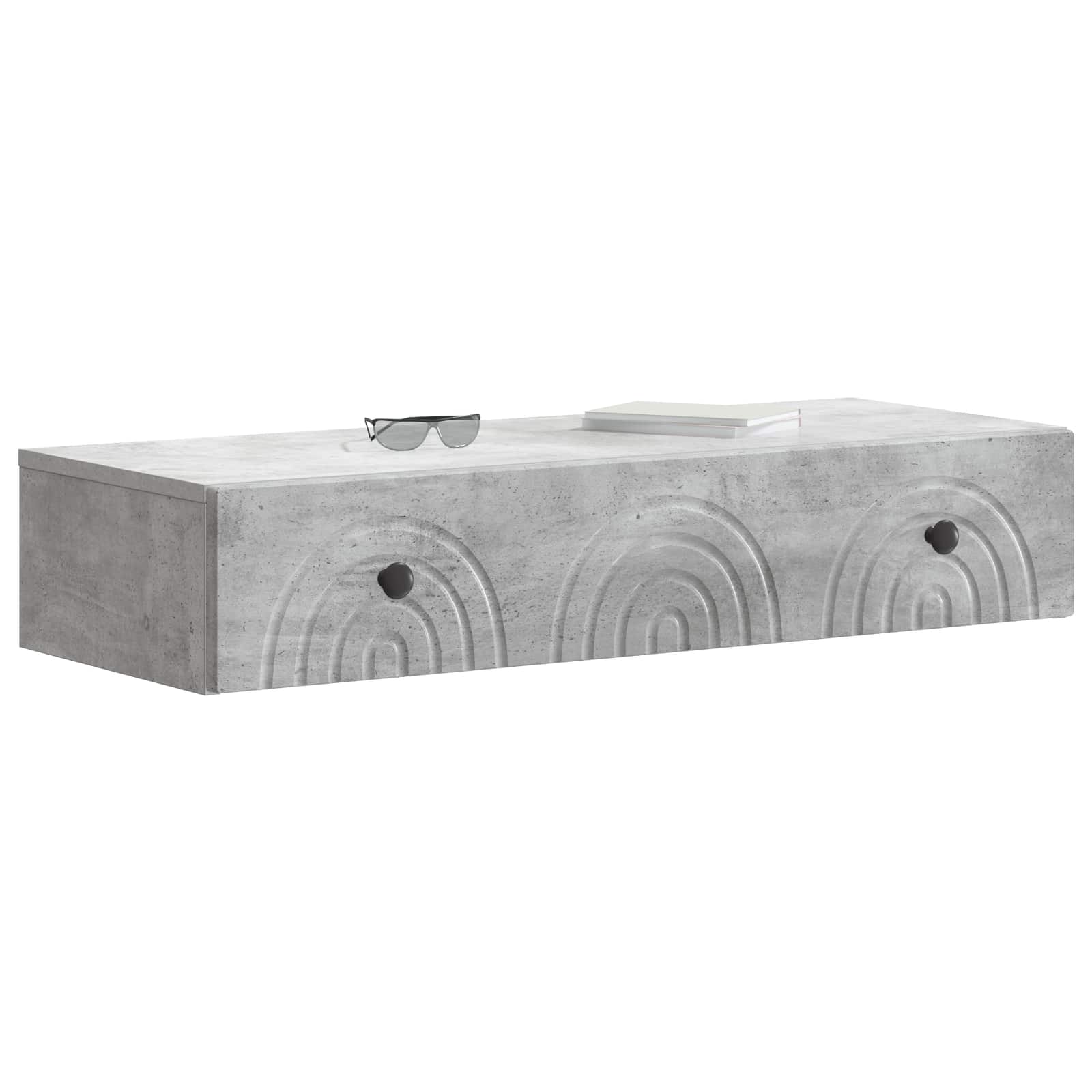 Wandmontierter Beistelltisch 87,5 x 34,5 x 17 cm Holzwerkstoff