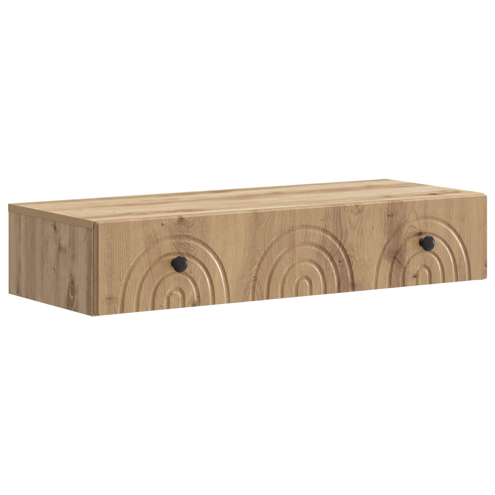 Wandmontierter Beistelltisch 87,5 x 34,5 x 17 cm Holzwerkstoff