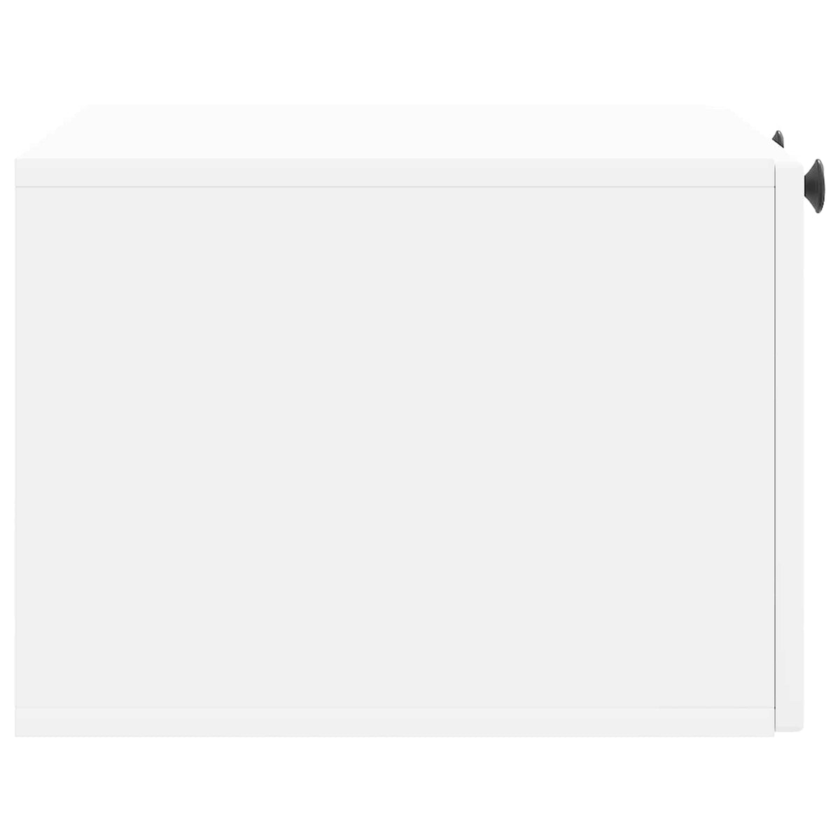 Wandmontierter TV-Schrank Weiß 59,5 x 41 x 30 cm Holzwerkstoff