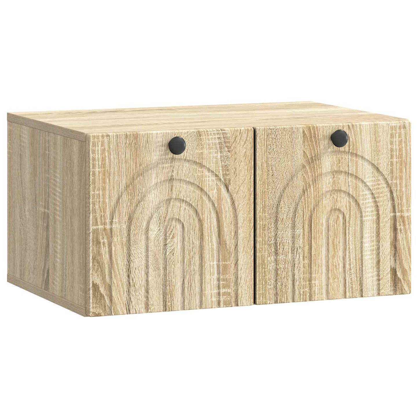 Wandmontierter TV-Schrank Sonoma-Eiche 59,5 x 41 x 30 cm