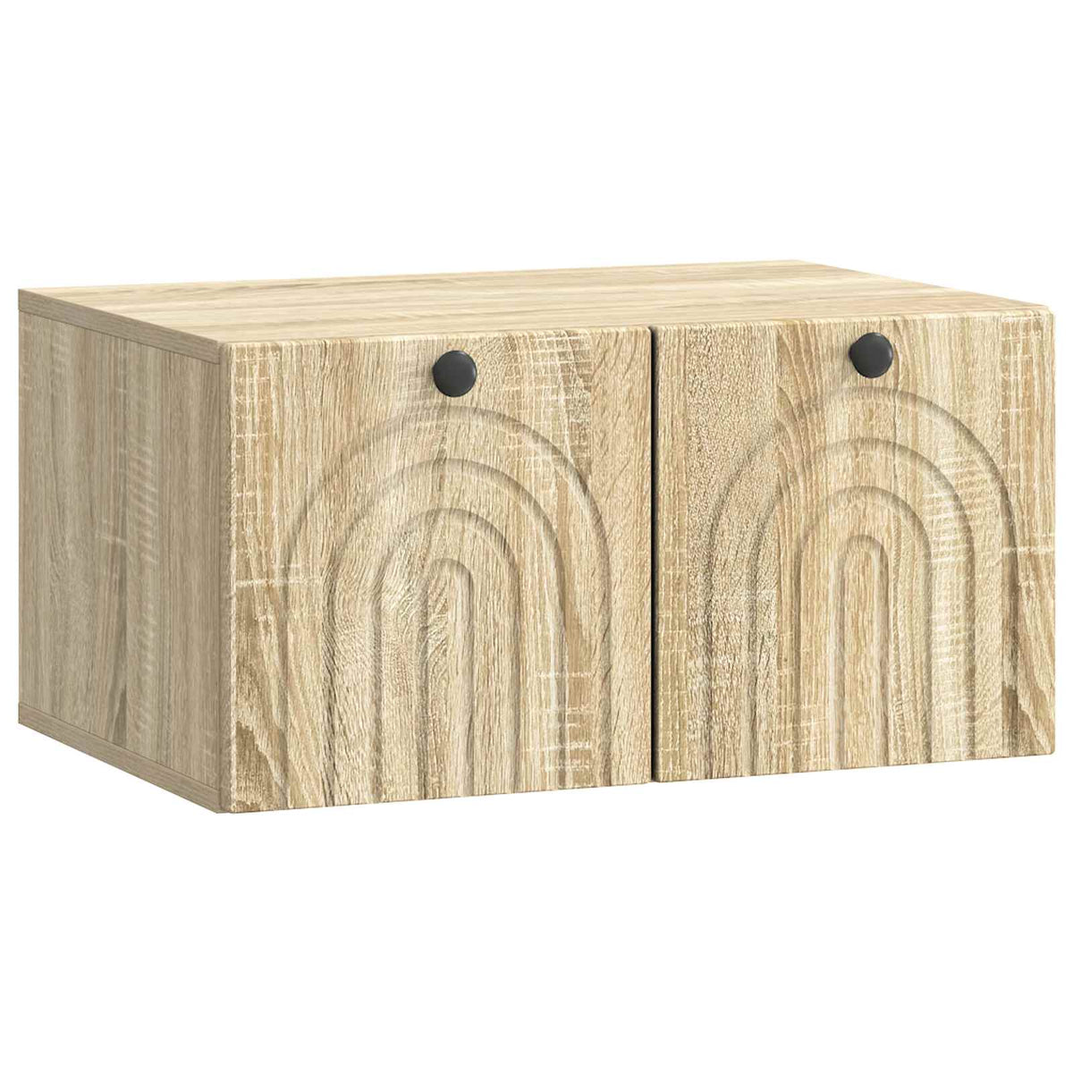 Wandmontierter TV-Schrank Sonoma-Eiche 59,5 x 41 x 30 cm