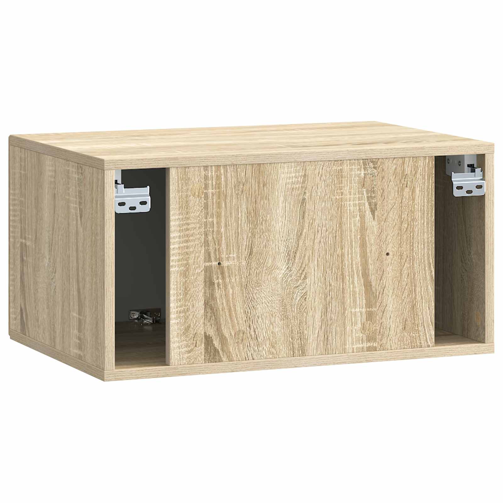 Wandmontierter TV-Schrank Sonoma-Eiche 59,5 x 41 x 30 cm