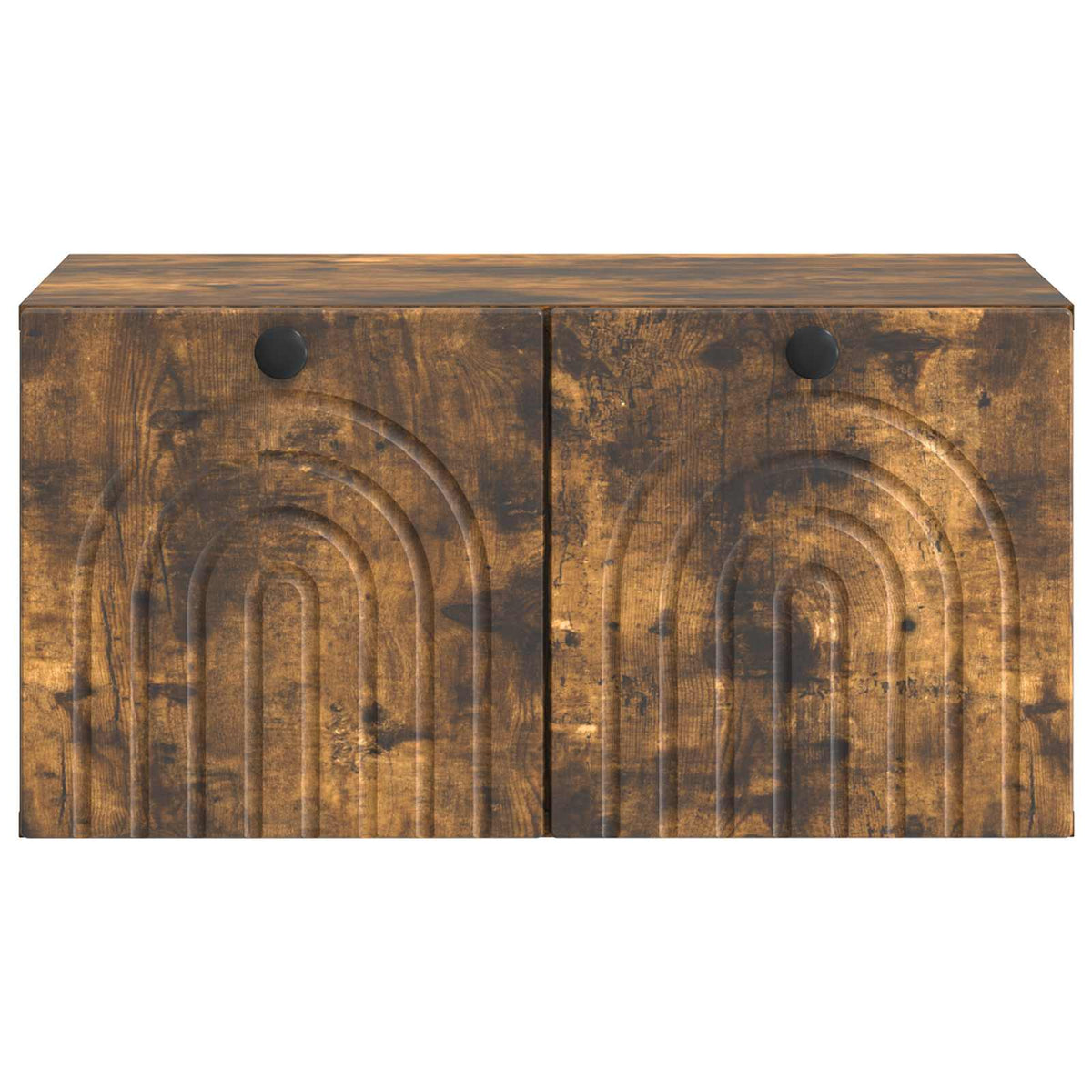 Wandmontierter TV-Schrank Geräucherte Eiche 59,5 x 41 x 30 cm