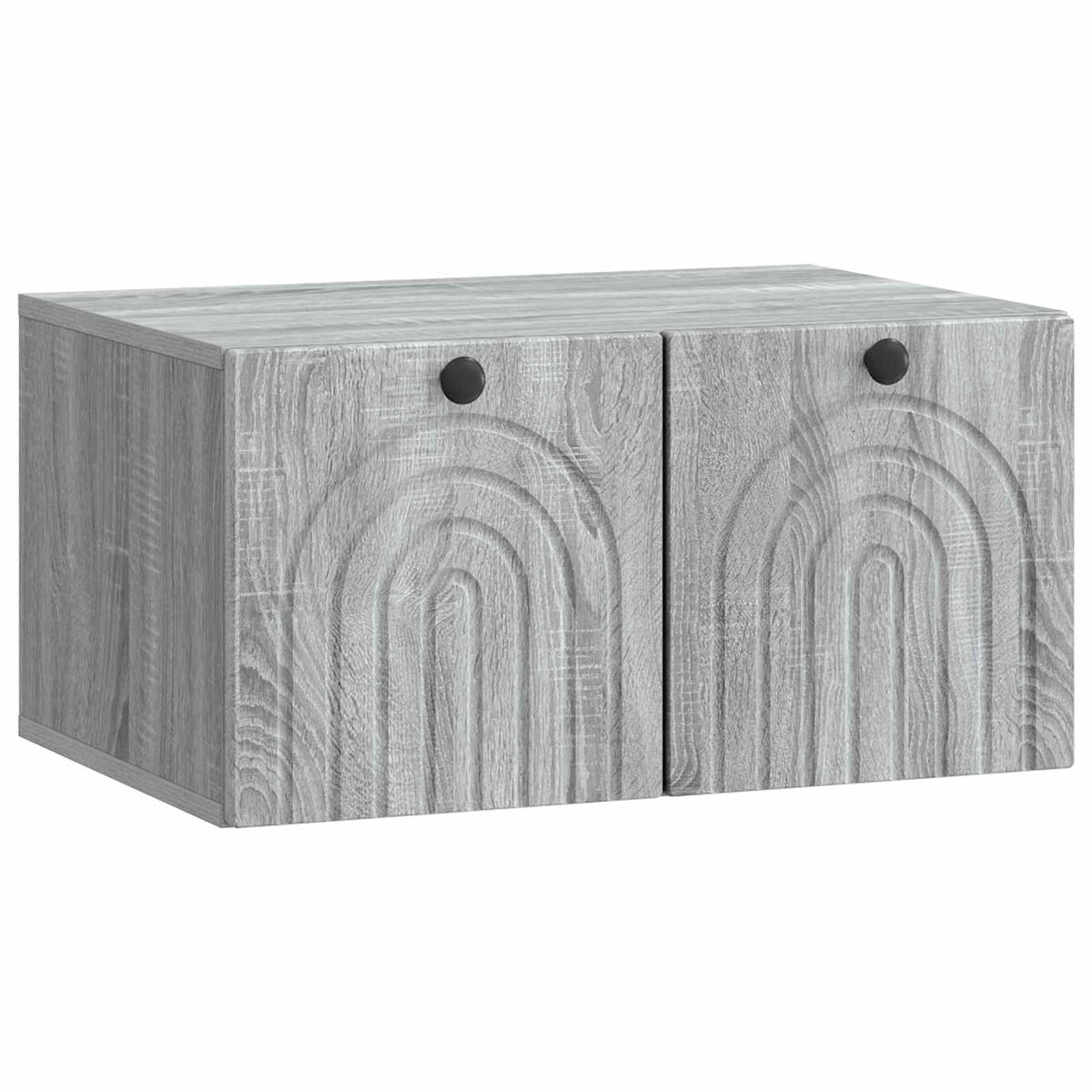 Wandmontierter TV-Schrank Graues Sonoma 59,5 x 41 x 30 cm