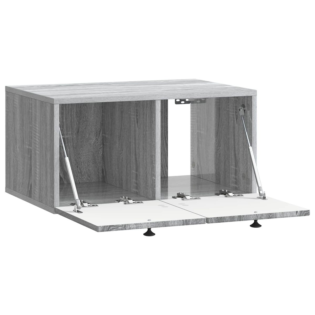 Wandmontierter TV-Schrank Graues Sonoma 59,5 x 41 x 30 cm