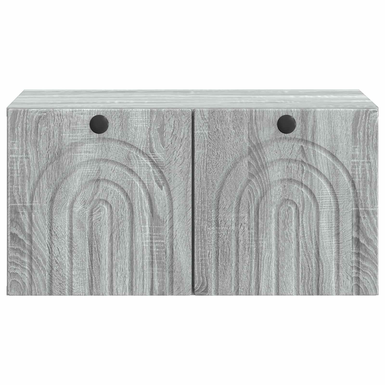 Wandmontierter TV-Schrank Graues Sonoma 59,5 x 41 x 30 cm