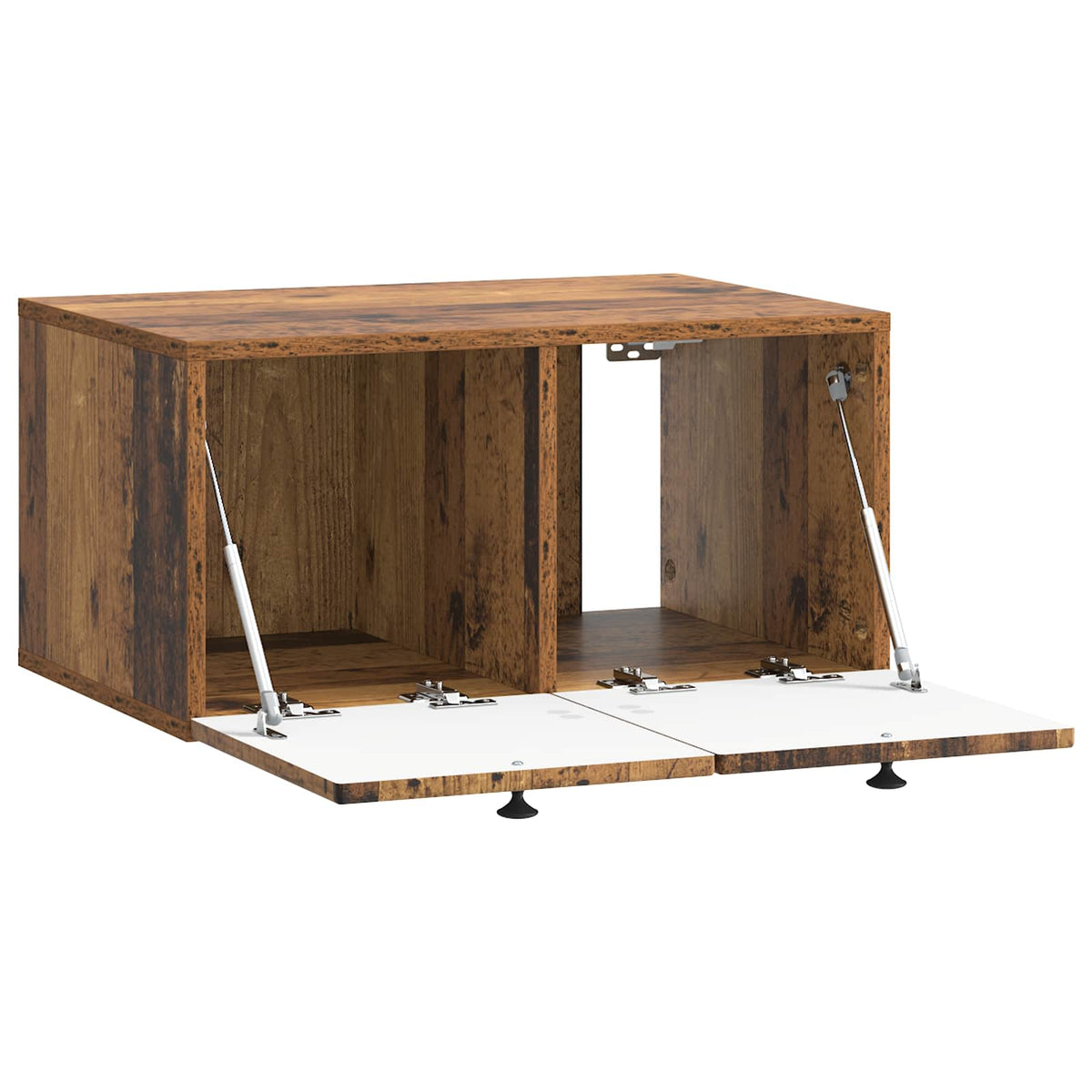 Wandmontierter TV-Schrank Altholz 59,5 x 41 x 30 cm