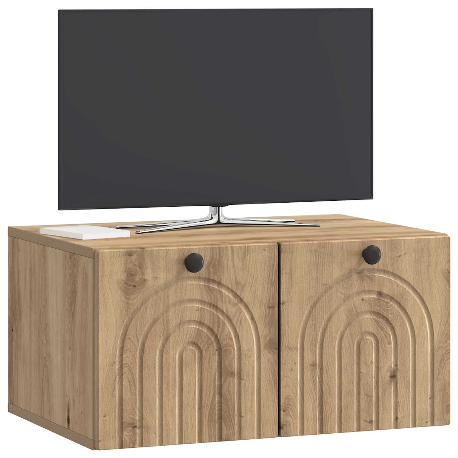 Wandmontierter TV-Schrank 59,5 x 41 x 30 cm Artisan-Eiche