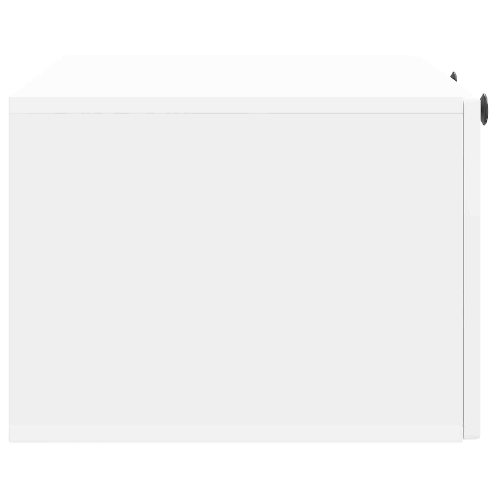Wandmontierter TV-Schrank Weiß 78,5 x 41 x 30 cm Holzwerkstoff