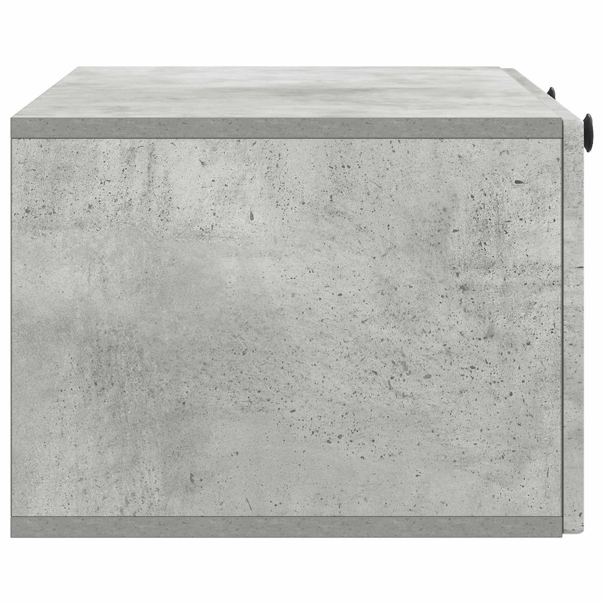 Wandmontierter TV-Schrank Betongrau 78,5 x 41 x 30 cm