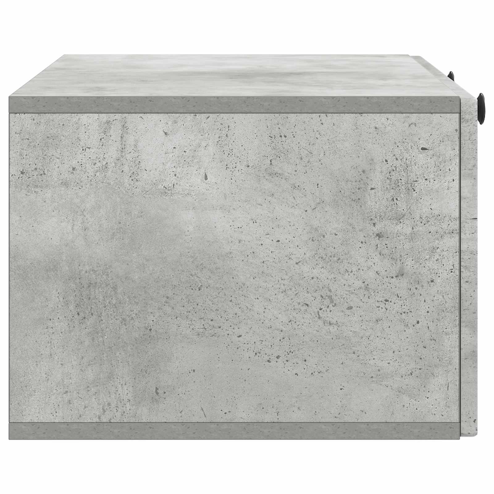 Wandmontierter TV-Schrank Betongrau 78,5 x 41 x 30 cm