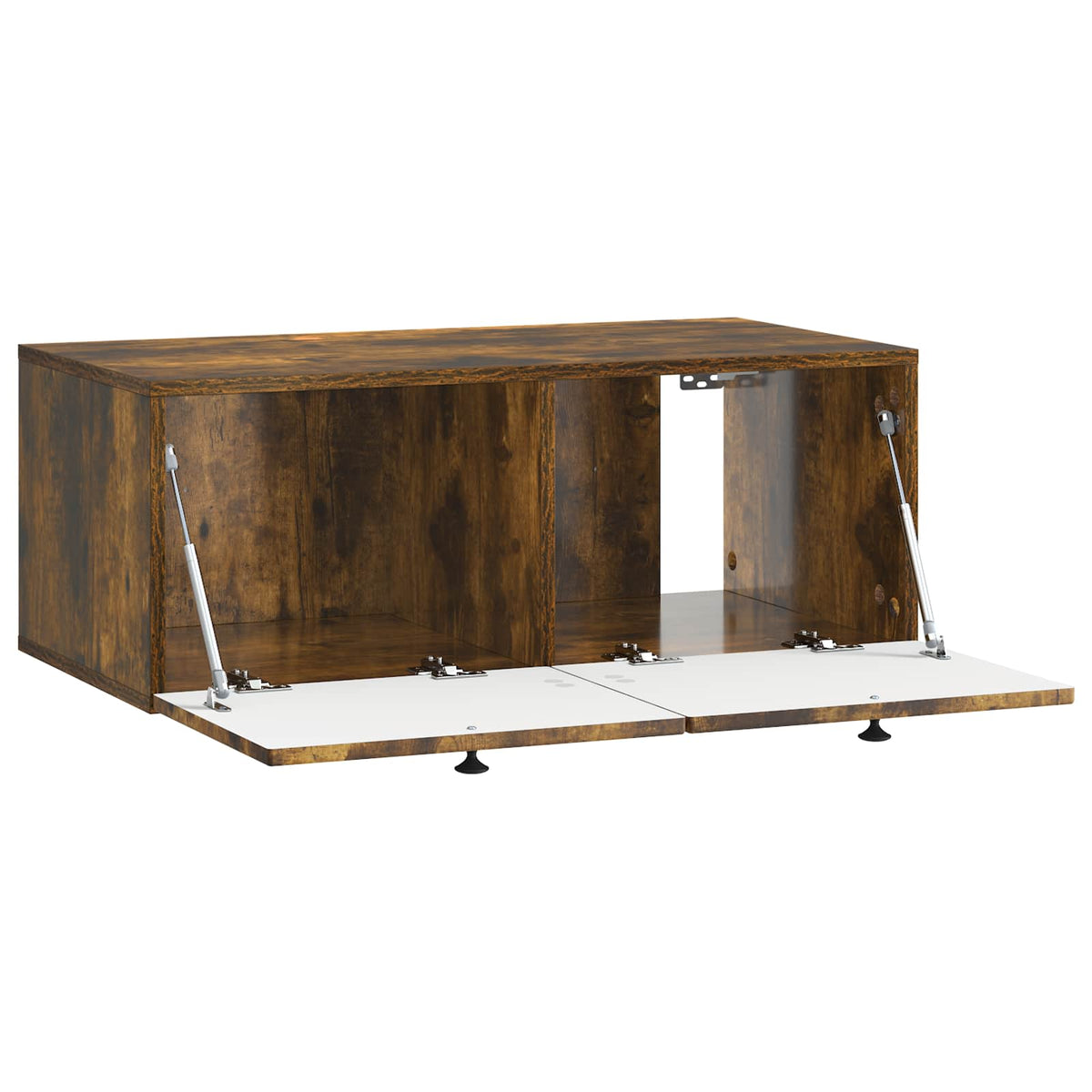 Wandmontierter TV-Schrank Geräucherte Eiche 78,5 x 41 x 30 cm