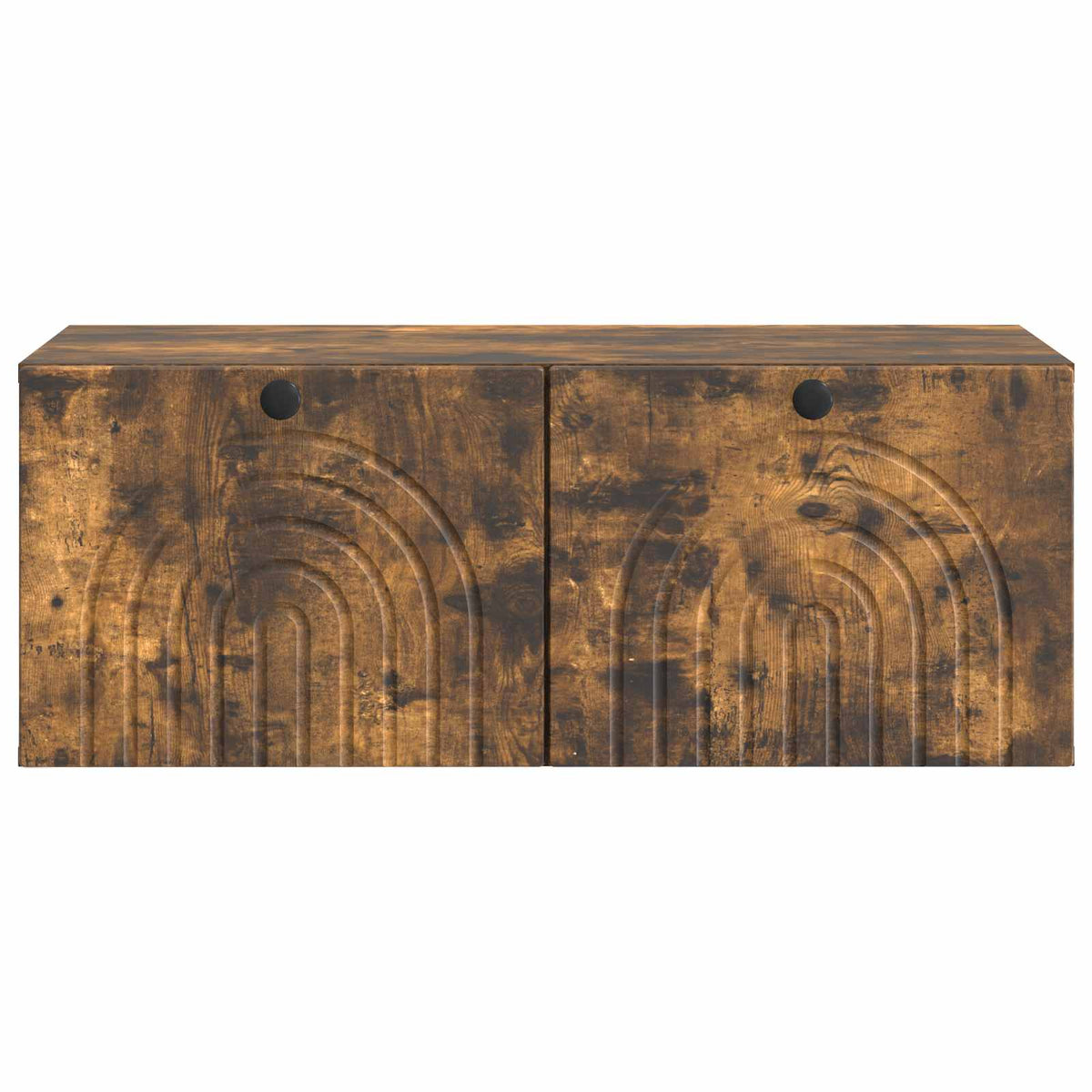 Wandmontierter TV-Schrank Geräucherte Eiche 78,5 x 41 x 30 cm