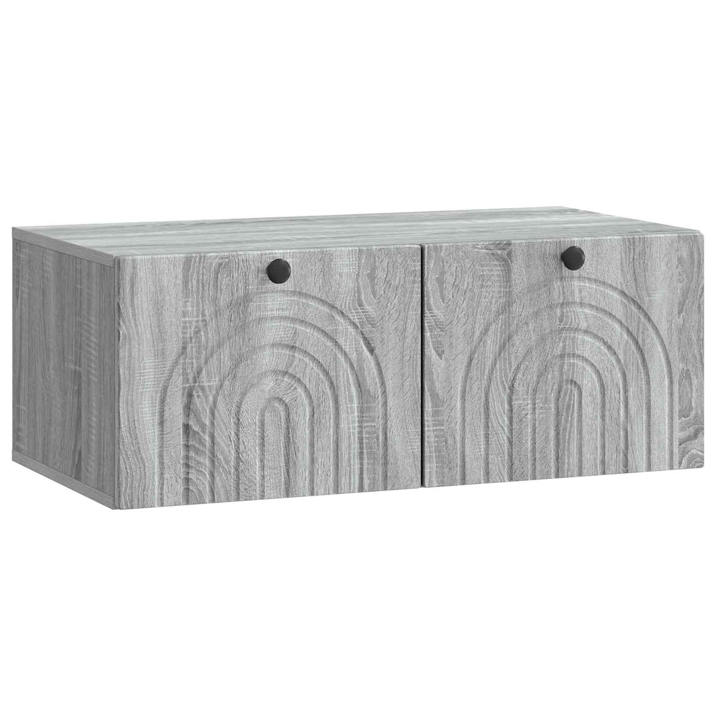 Wandmontierter TV-Schrank Graues Sonoma 78,5 x 41 x 30 cm