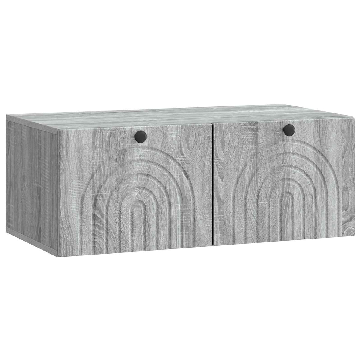 Wandmontierter TV-Schrank Graues Sonoma 78,5 x 41 x 30 cm
