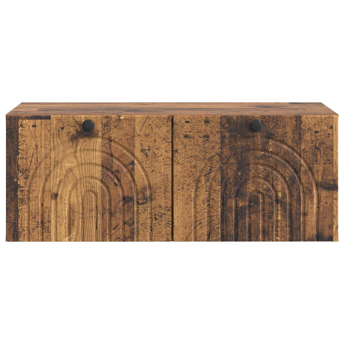 Wandmontierter TV-Schrank Altholz 78,5 x 41 x 30 cm