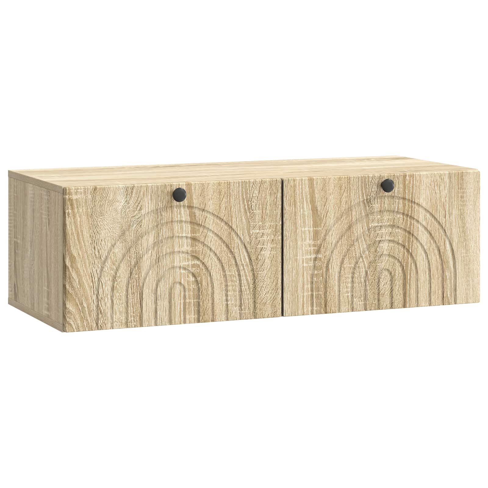 Wandmontierter TV-Schrank Sonoma-Eiche 98 x 41 x 30 cm