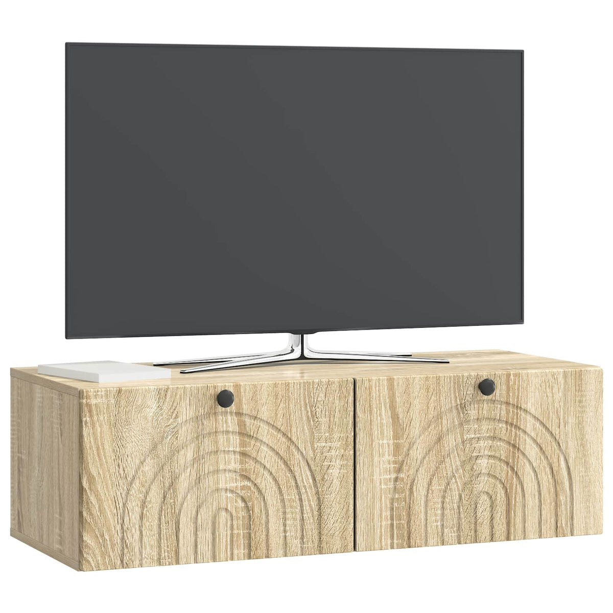 Wandmontierter TV-Schrank Sonoma-Eiche 98 x 41 x 30 cm