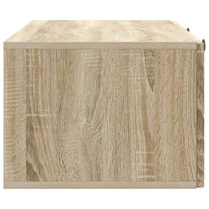 Wandmontierter TV-Schrank Sonoma-Eiche 98 x 41 x 30 cm