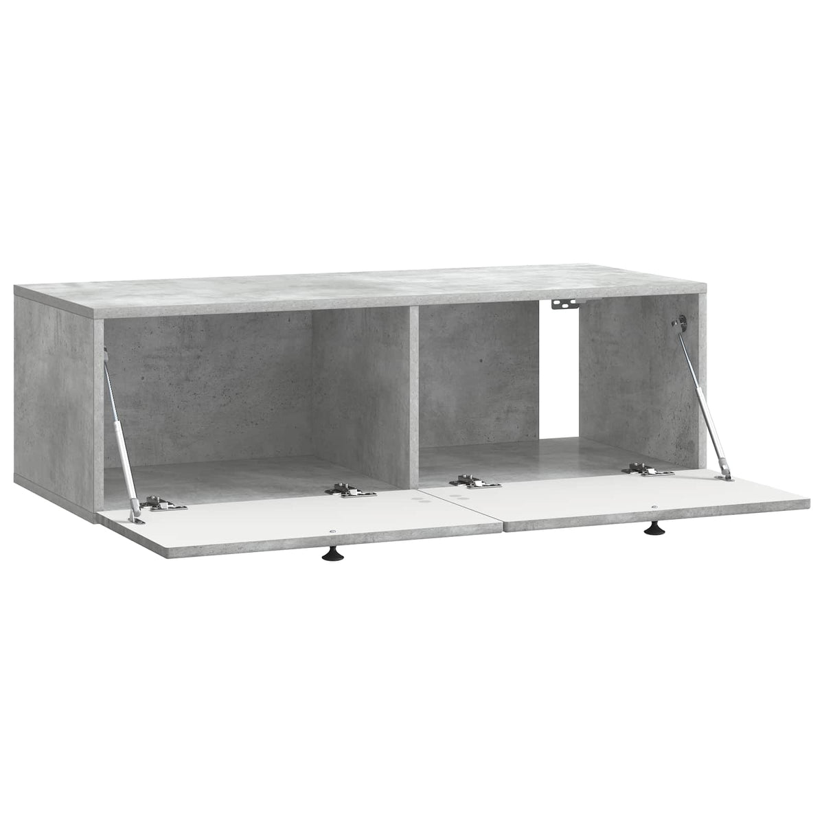 Wandmontierter TV-Schrank Betongrau 99 x 41 x 30 cm