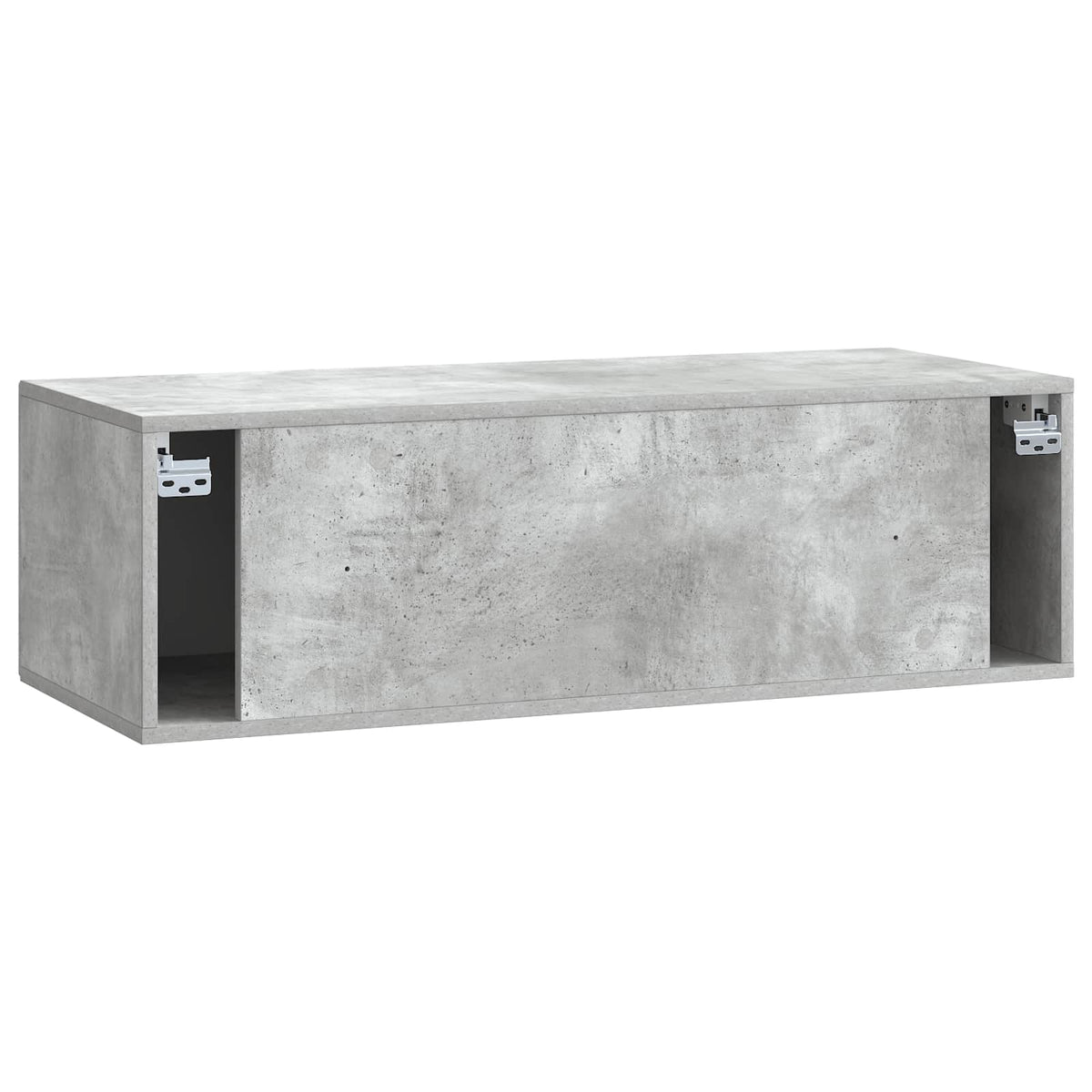 Wandmontierter TV-Schrank Betongrau 99 x 41 x 30 cm