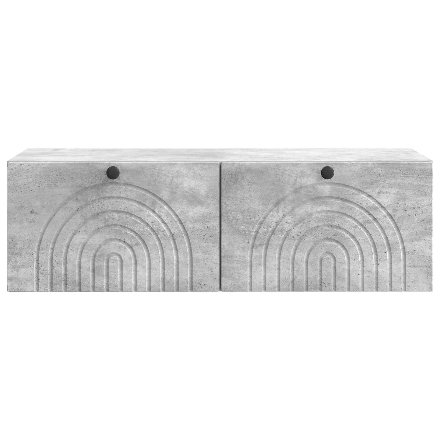 Wandmontierter TV-Schrank Betongrau 99 x 41 x 30 cm