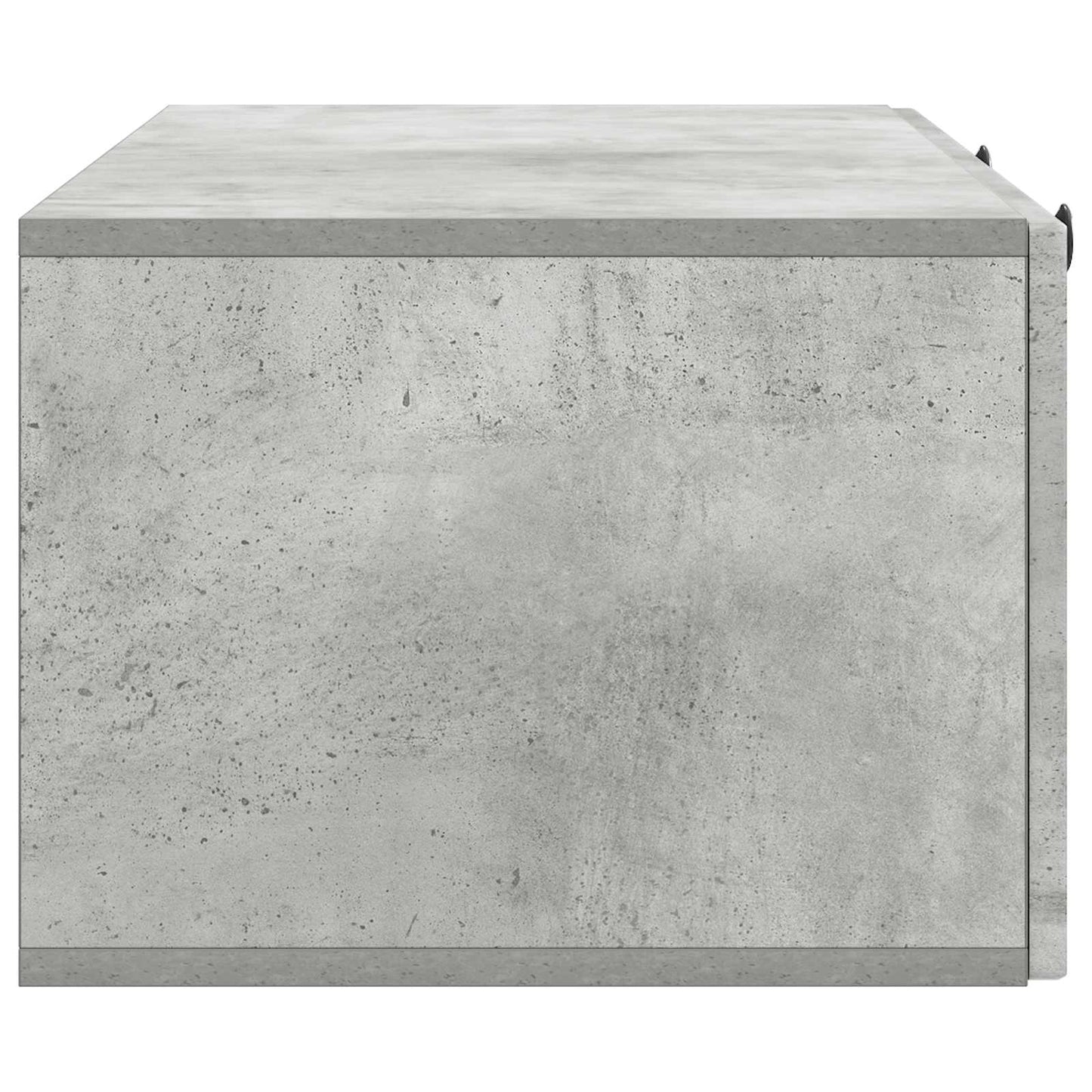 Wandmontierter TV-Schrank Betongrau 99 x 41 x 30 cm