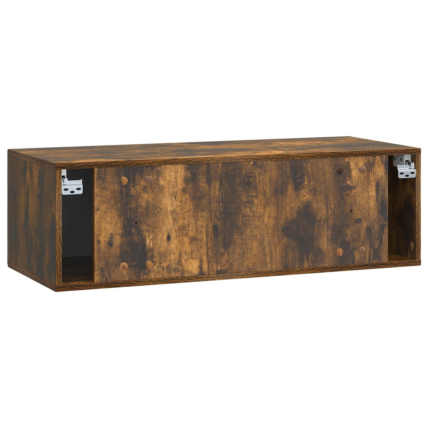 Wandmontierter TV-Schrank Geräucherte Eiche 99 x 41 x 30 cm