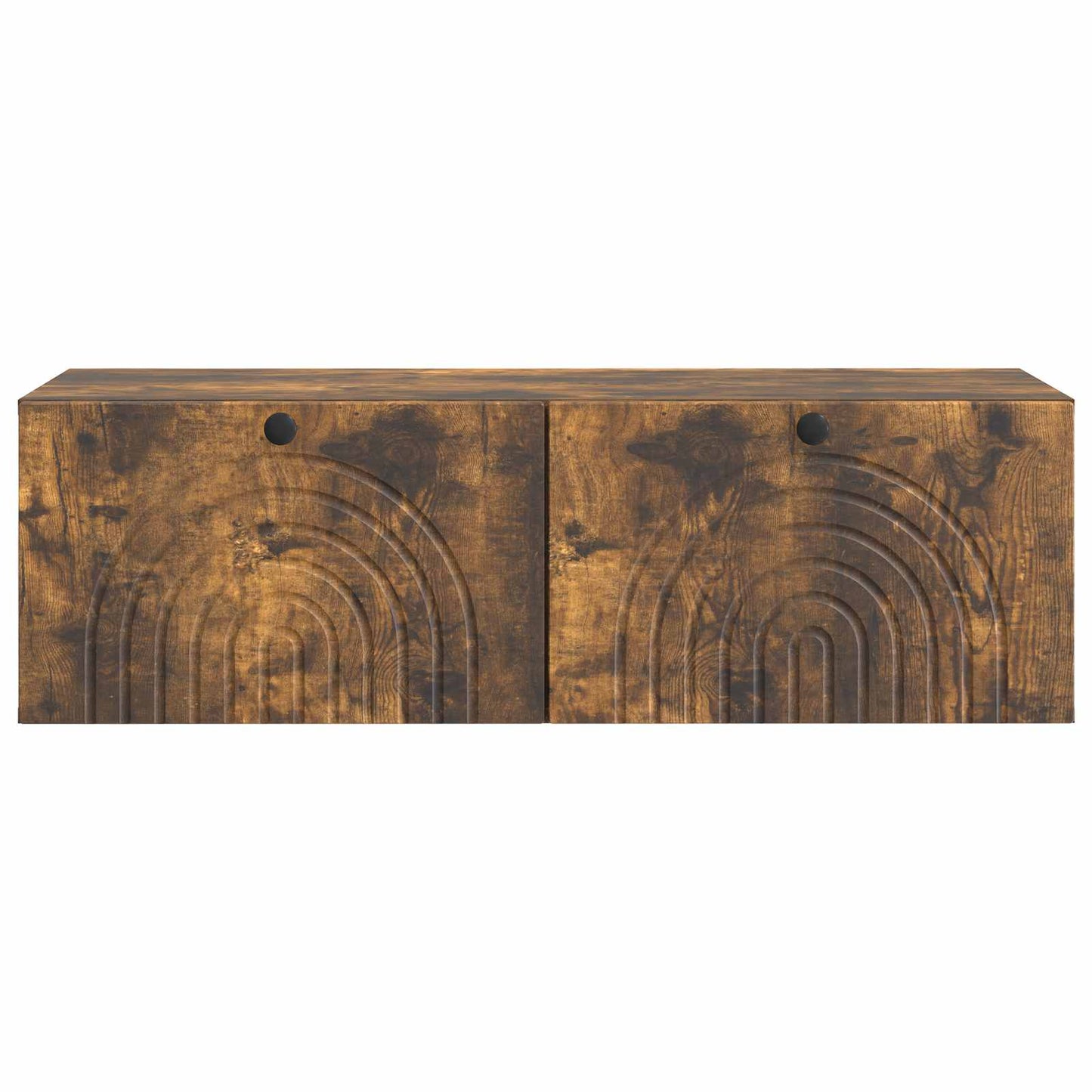 Wandmontierter TV-Schrank Geräucherte Eiche 99 x 41 x 30 cm