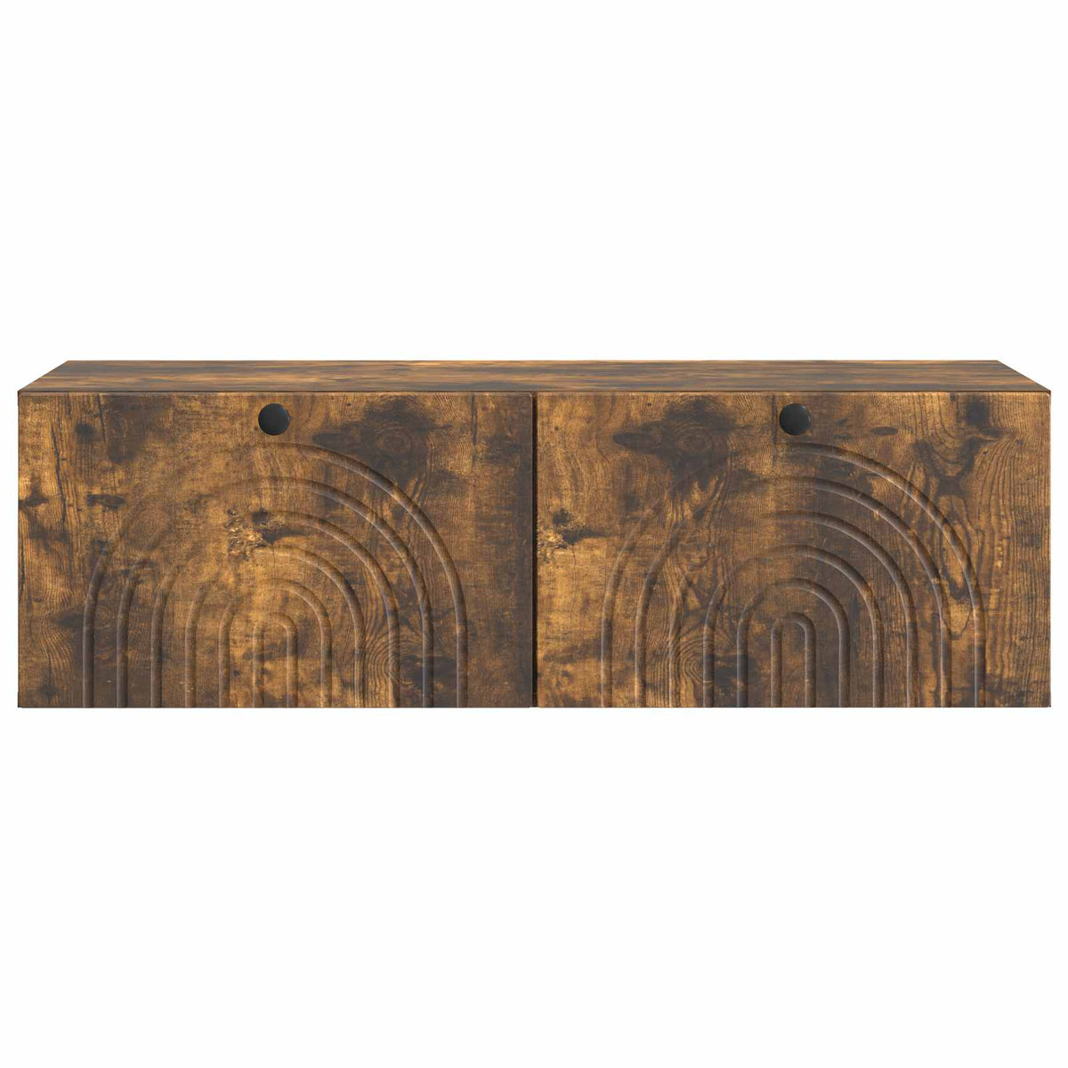 Wandmontierter TV-Schrank Geräucherte Eiche 99 x 41 x 30 cm