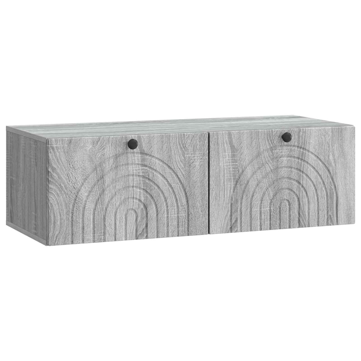 Wandmontierter TV-Schrank Graues Sonoma 99 x 41 x 30 cm