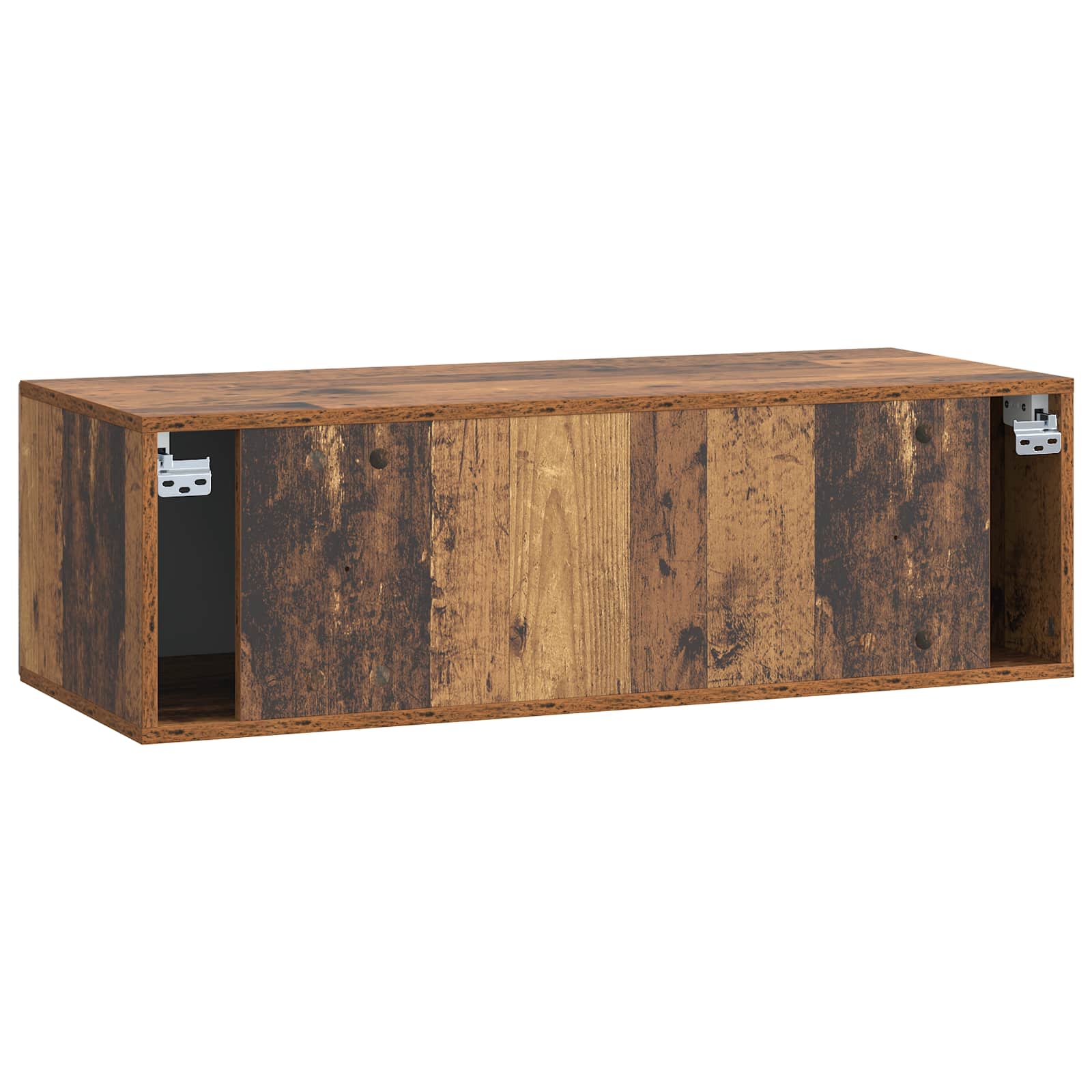 Wandmontierter TV-Schrank Altholz 99 x 41 x 30 cm Holzwerkstoff