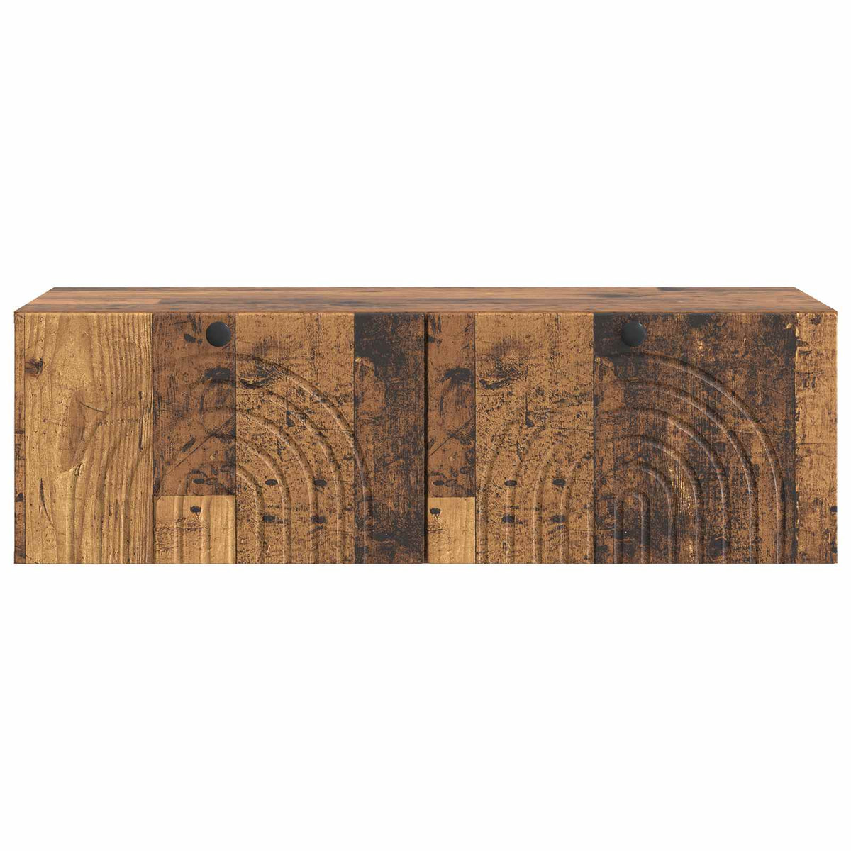 Wandmontierter TV-Schrank Altholz 99 x 41 x 30 cm Holzwerkstoff
