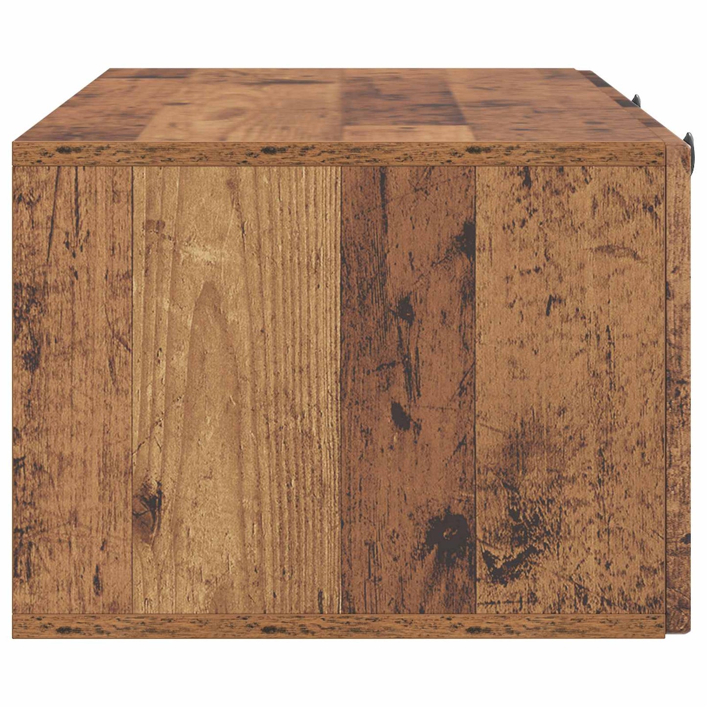 Wandmontierter TV-Schrank Altholz 99 x 41 x 30 cm Holzwerkstoff