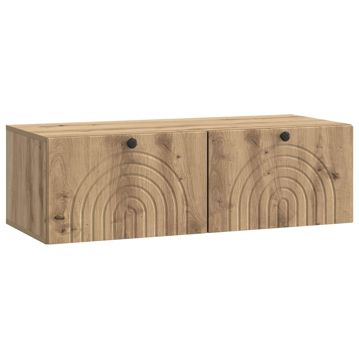 Wandmontierter TV-Schrank 99 x 41 x 30 cm Artisan-Eiche