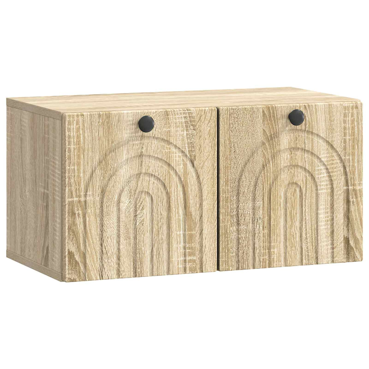 Wandmontierter TV-Schrank Sonoma-Eiche 59,5 x 31 x 30 cm