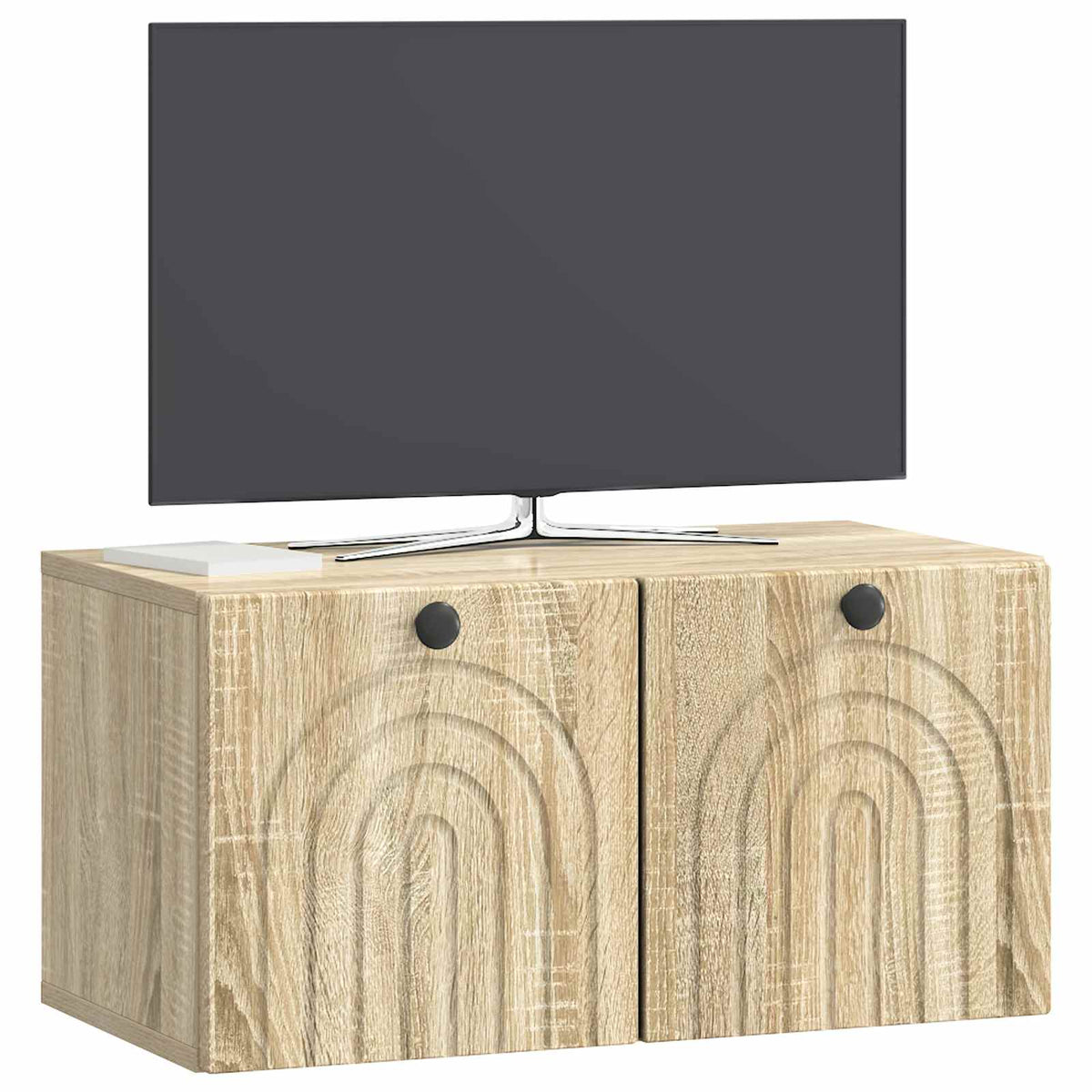 Wandmontierter TV-Schrank Sonoma-Eiche 59,5 x 31 x 30 cm