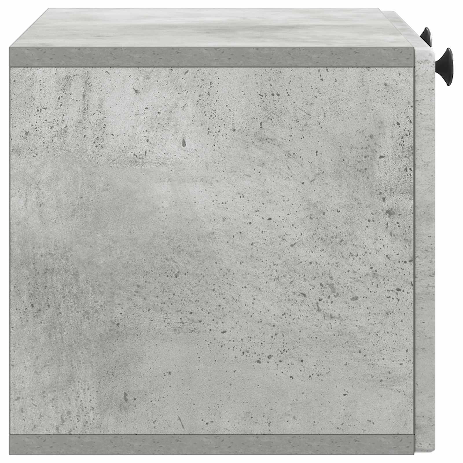 Wandmontierter TV-Schrank Betongrau 59,5 x 31 x 30 cm