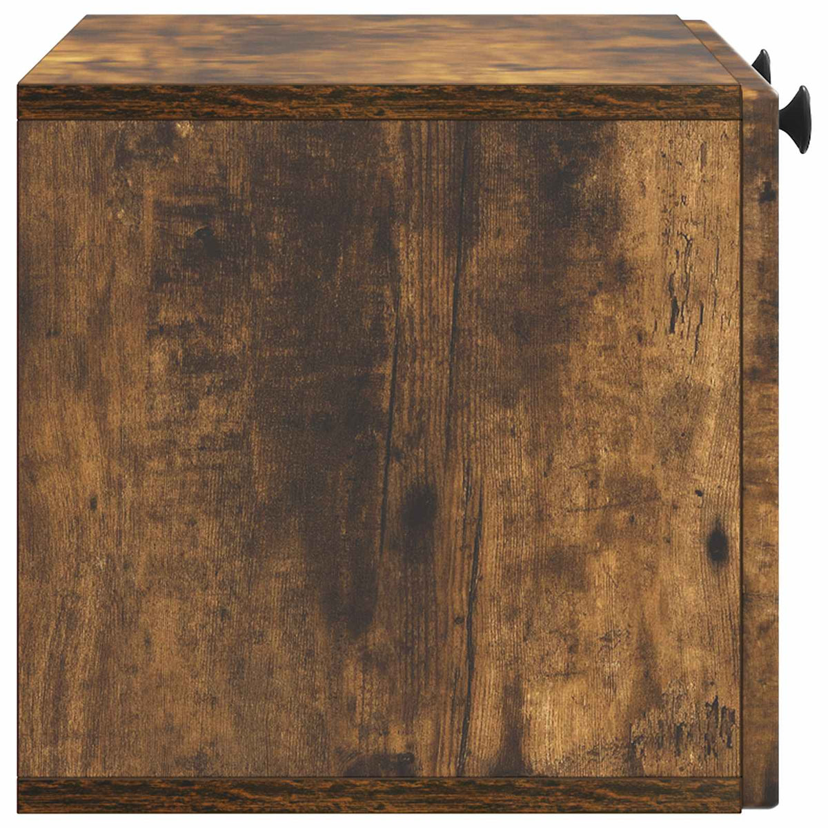 Wandmontierter TV-Schrank Geräucherte Eiche 59,5 x 31 x 30 cm
