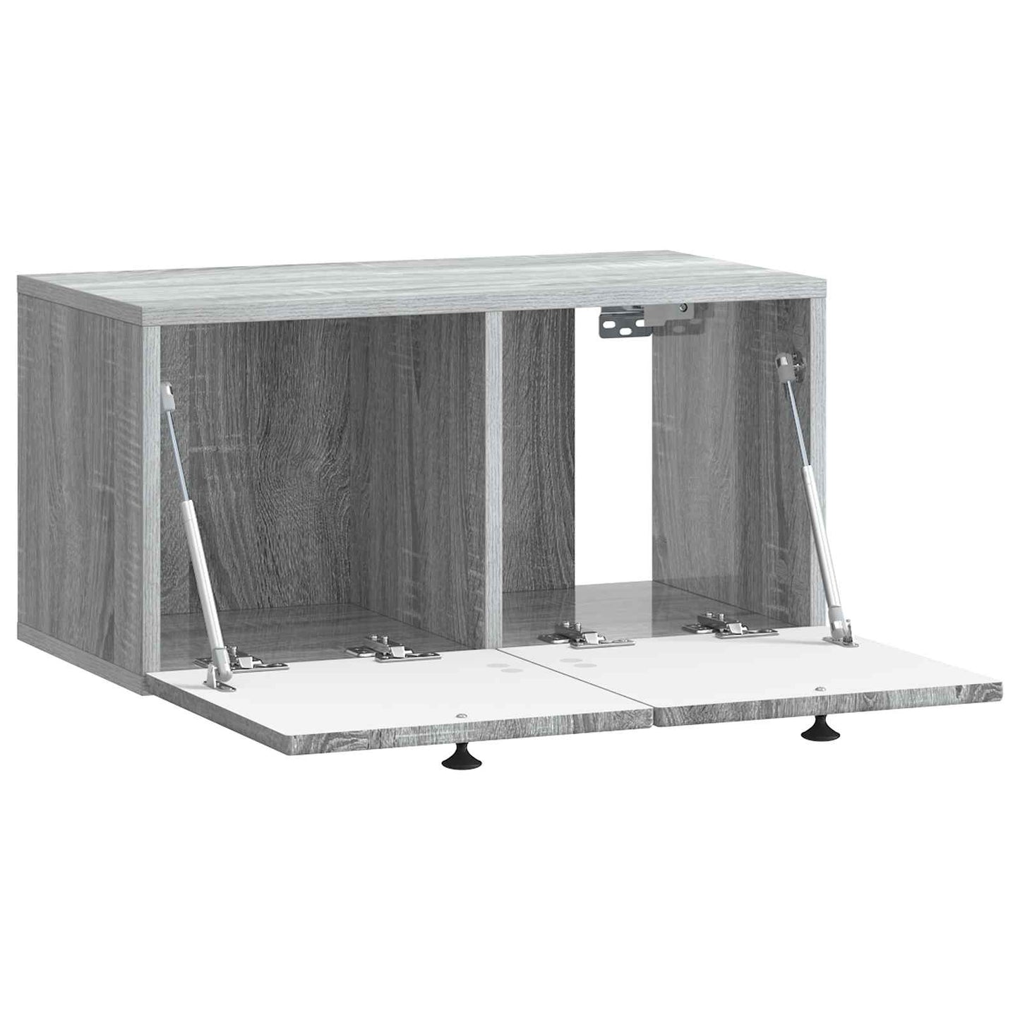 Wandmontierter TV-Schrank Graues Sonoma 59,5 x 31 x 30 cm
