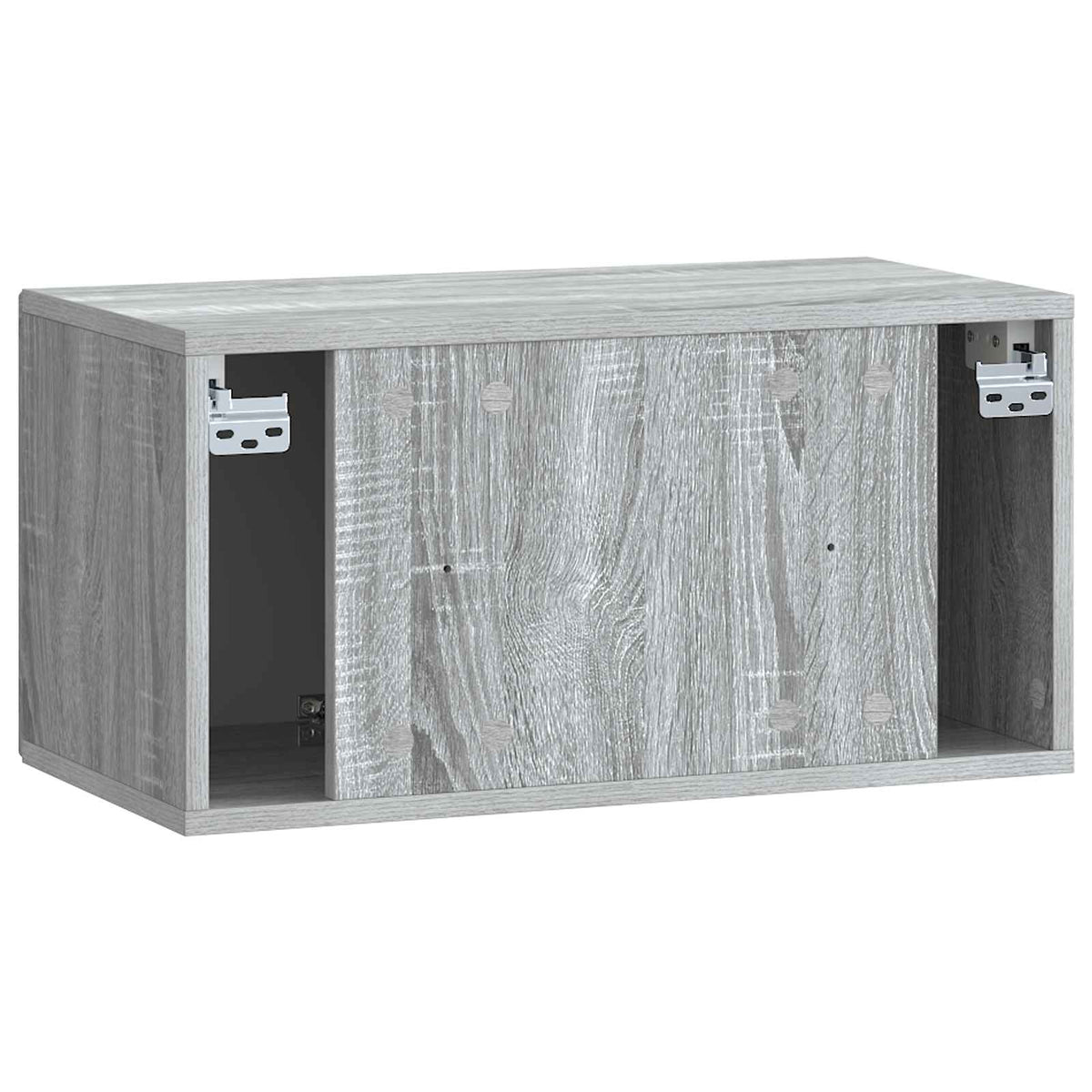 Wandmontierter TV-Schrank Graues Sonoma 59,5 x 31 x 30 cm